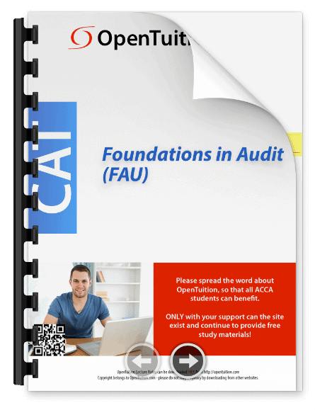 Free CAT FAU Notes