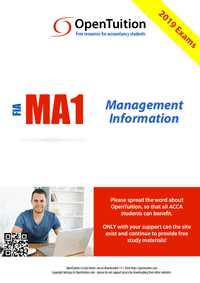 Free FIA MA1 Notes