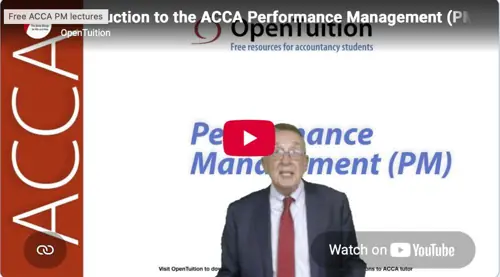 A free OpenTuition ACCA lecture