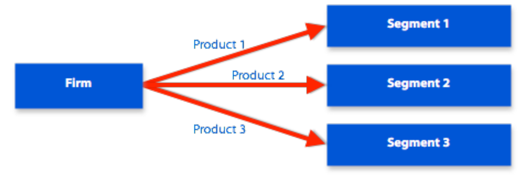 Differentiated market targeting