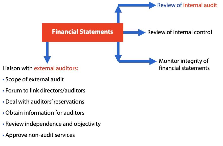 role of the audit committee